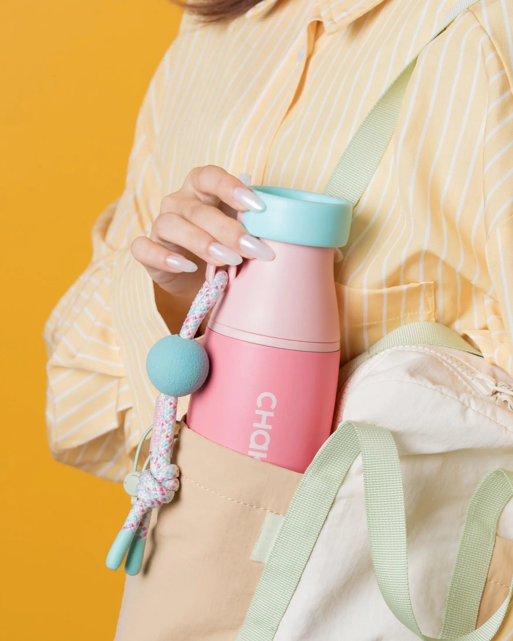 Bundling Milk Pod Ceramic 520ml - Cotton Candy + Taro Custard
