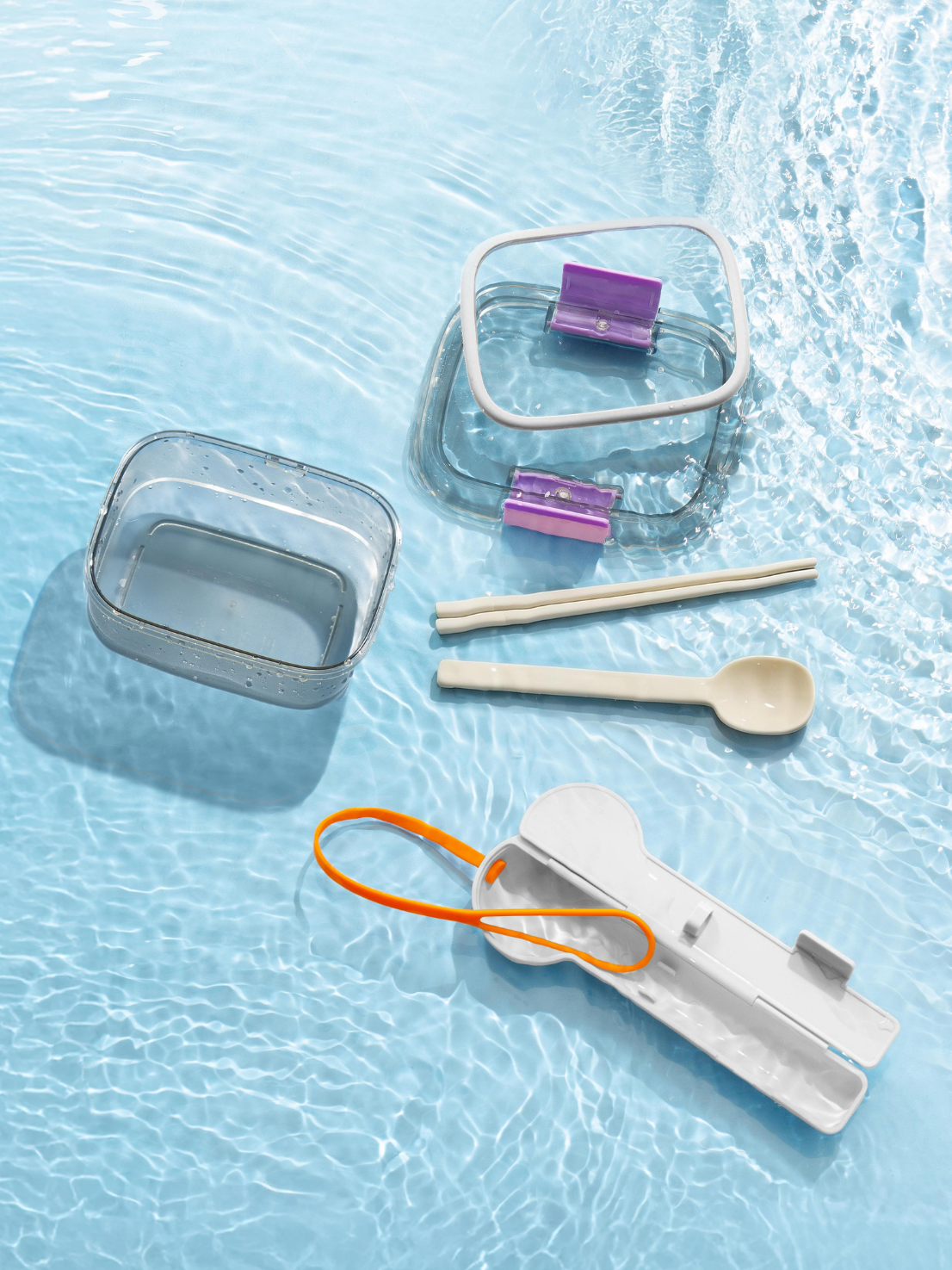 Chako Lab PPSU Jello Lunchbox - Misty Lilac