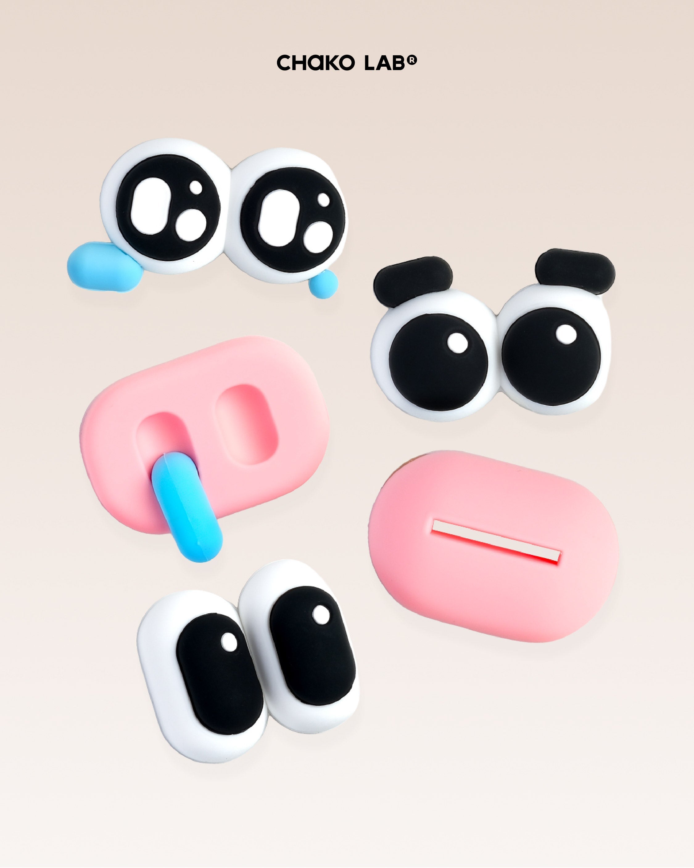 CHAKO LAB Exclusive 3D Stickers