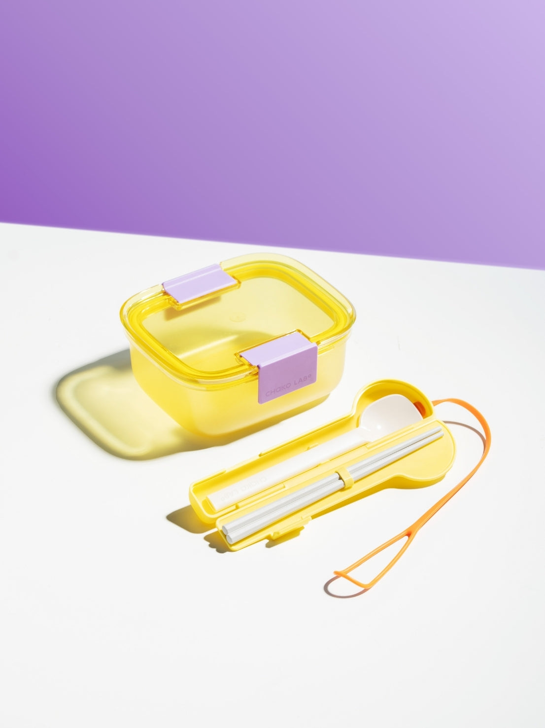 Chako Lab PPSU Jello Lunchbox - Taro Lemon