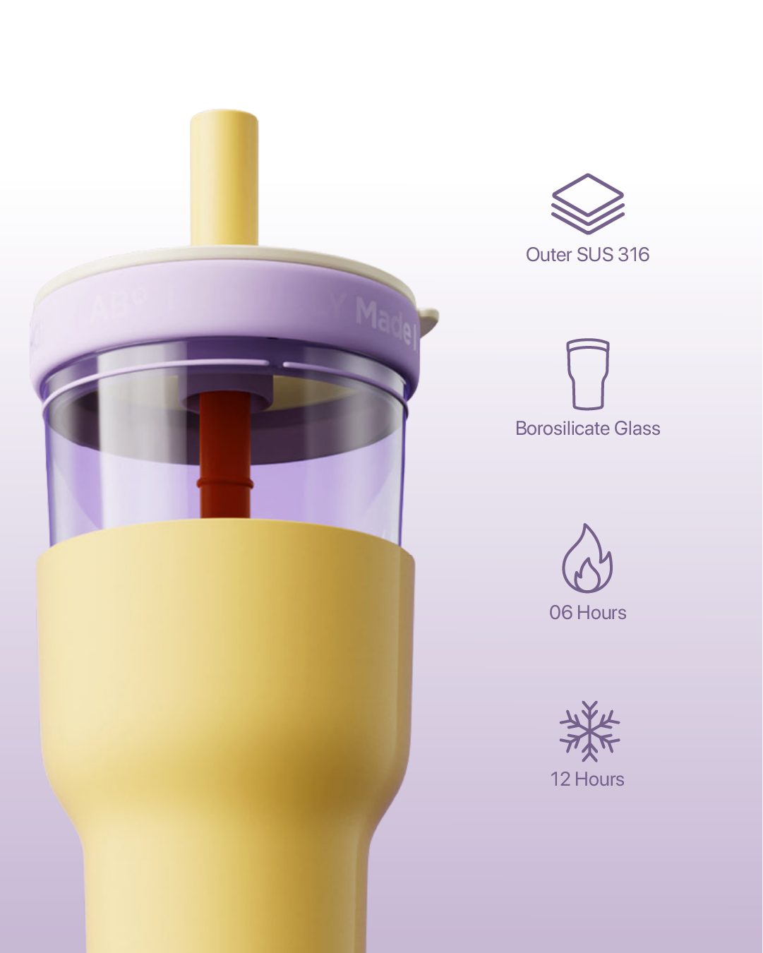 PangPang With Glass (570ml)