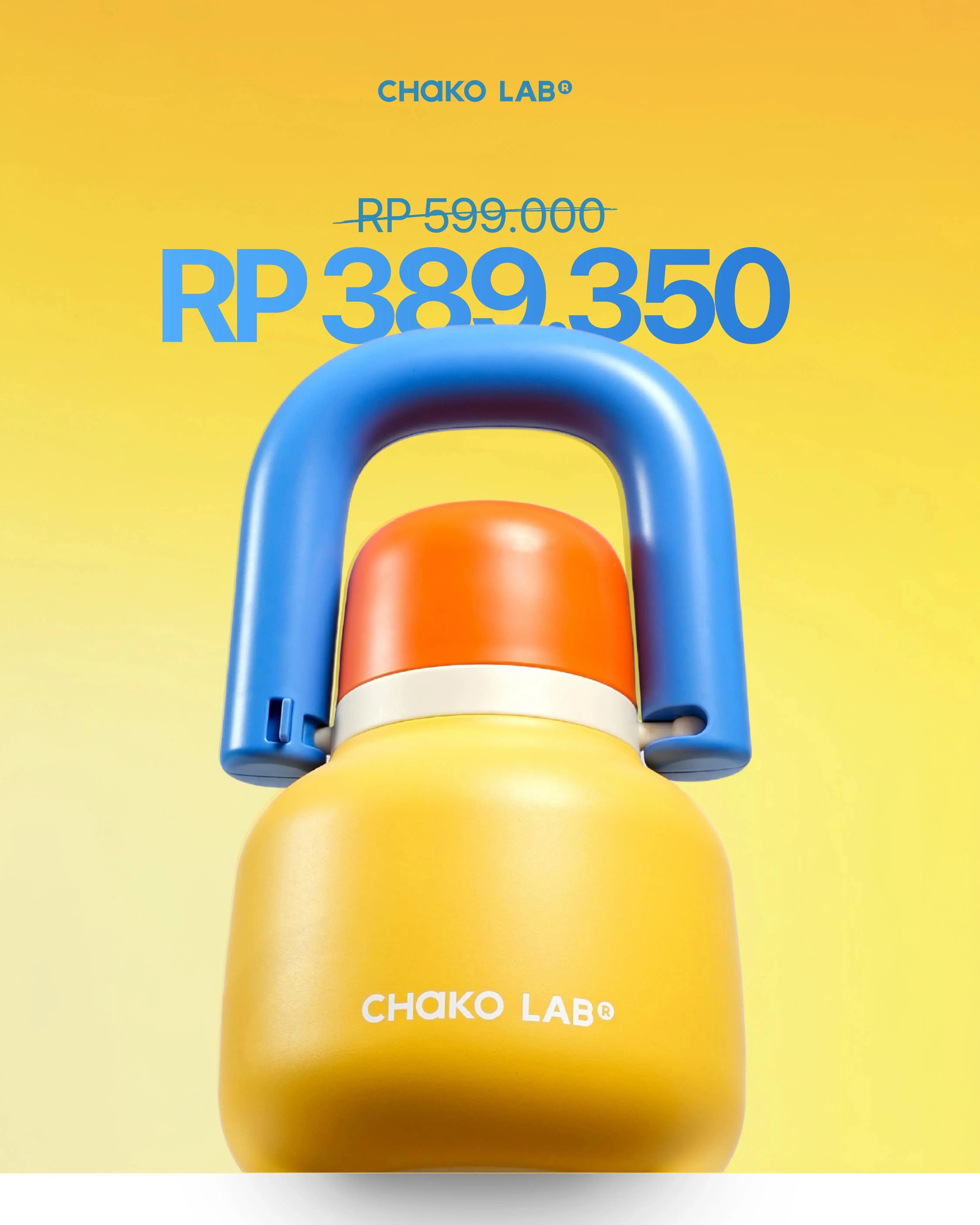 Hung Kettle (820ml) - Yellow My Store