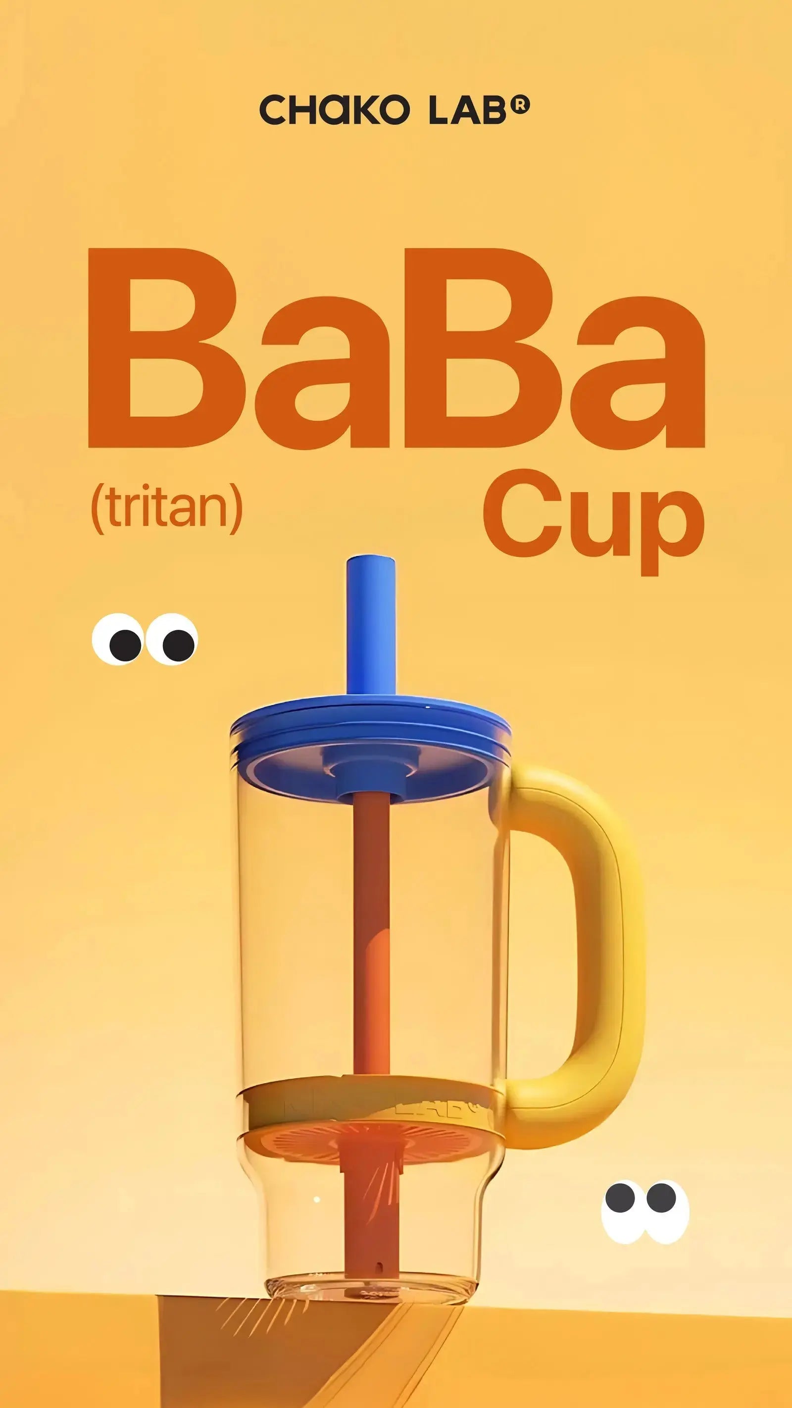 Baba Tritan Cup 960ml - White My Store