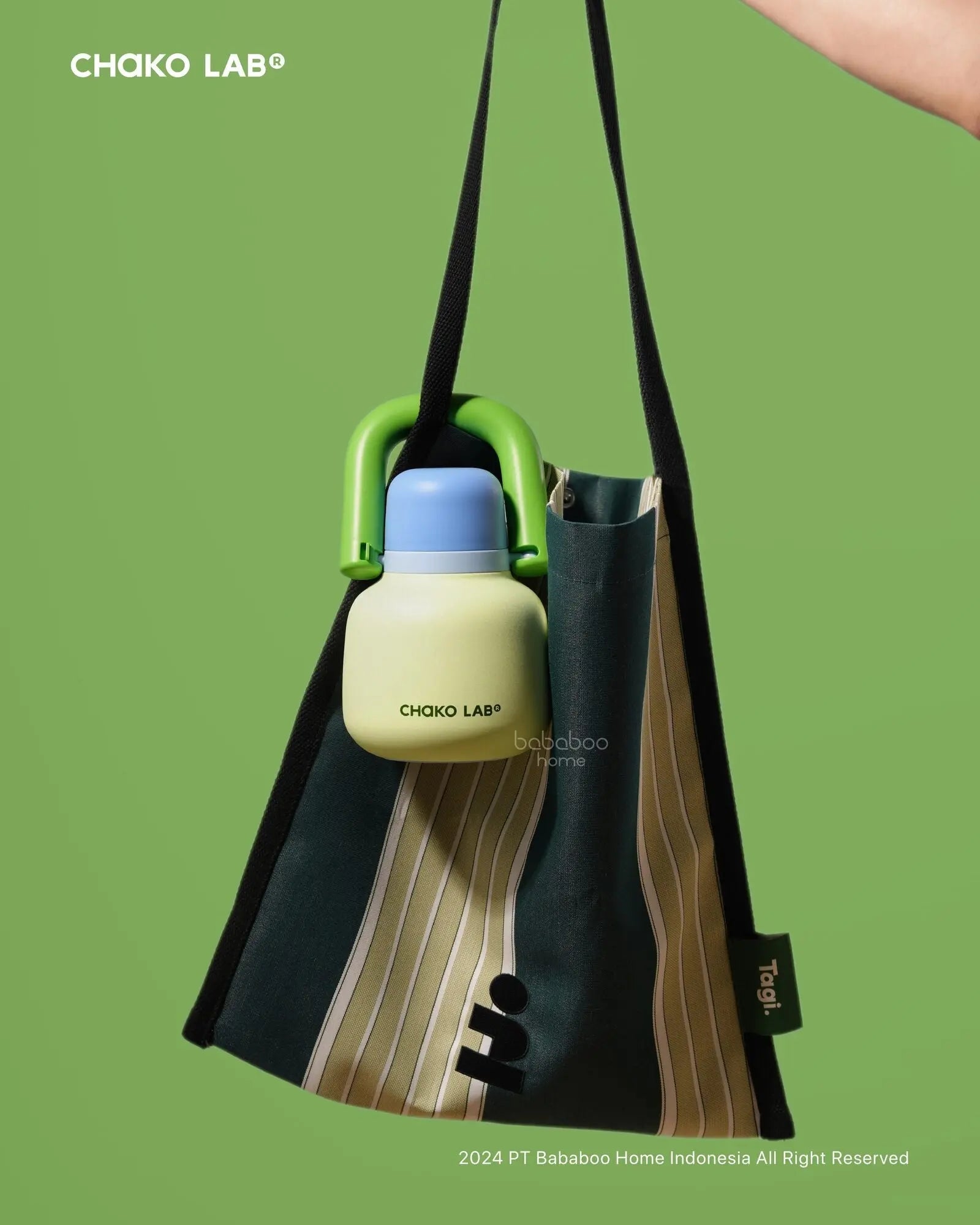 Hung Kettle (820ml) - Blue Green My Store