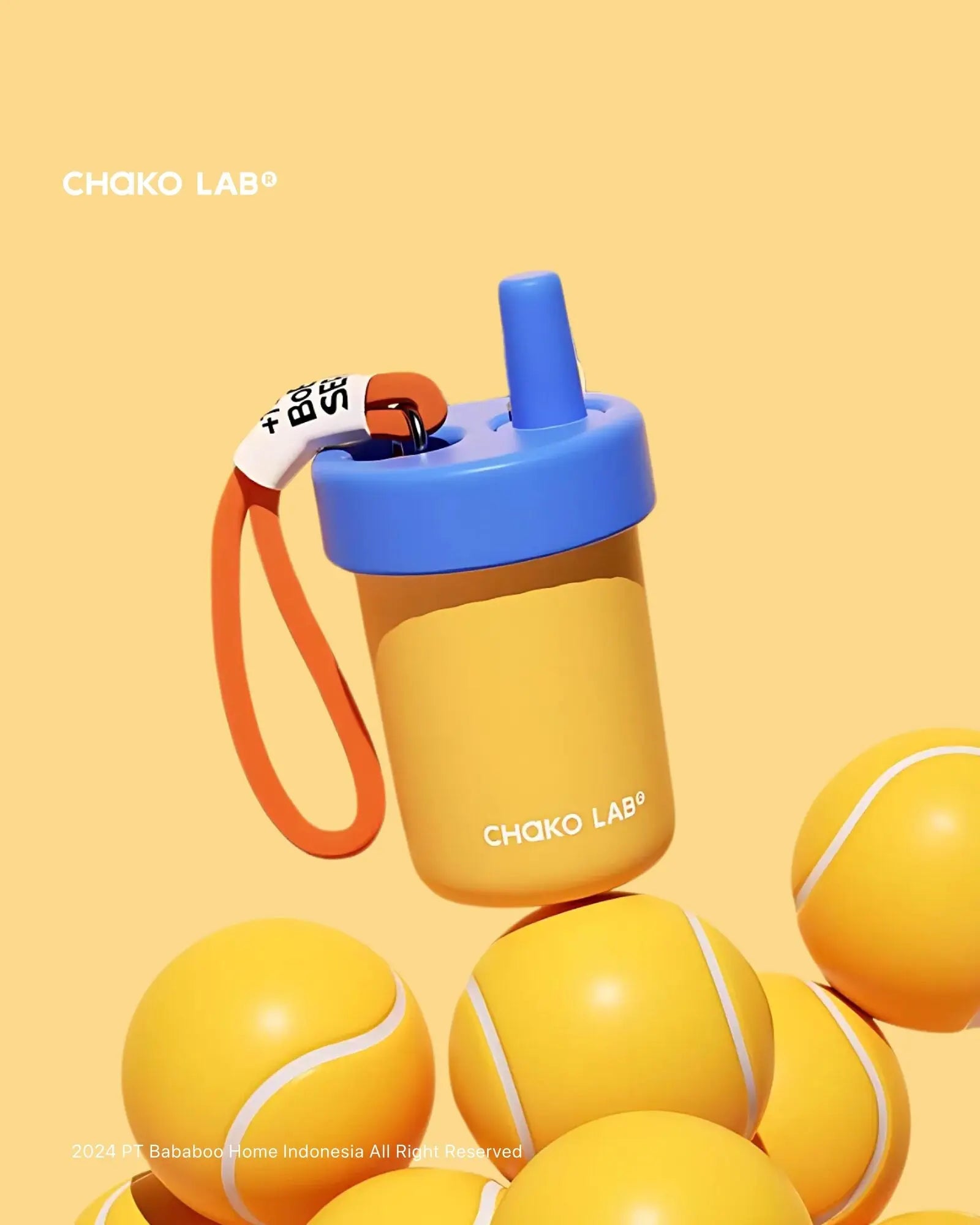 Chako Lab Bobo Vaccuum Stainless (485ml)