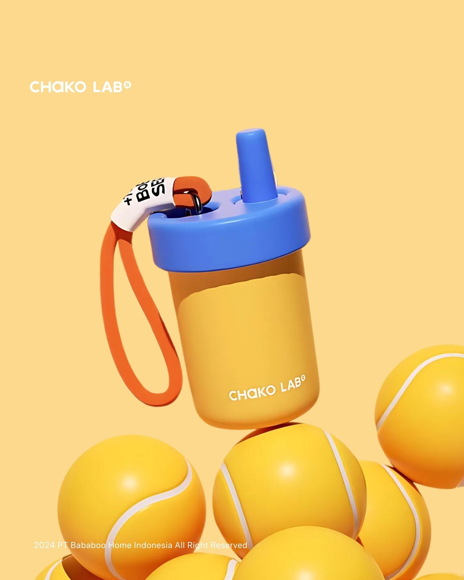 Chako Lab Bobo Vaccuum Stainless (485ml)