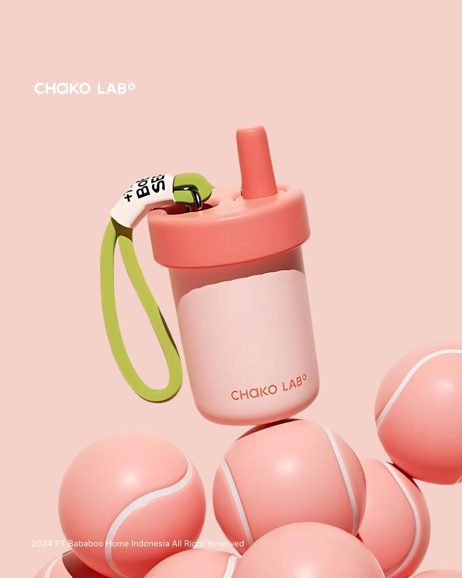 Chako Lab Bobo Vaccuum Stainless (485ml)