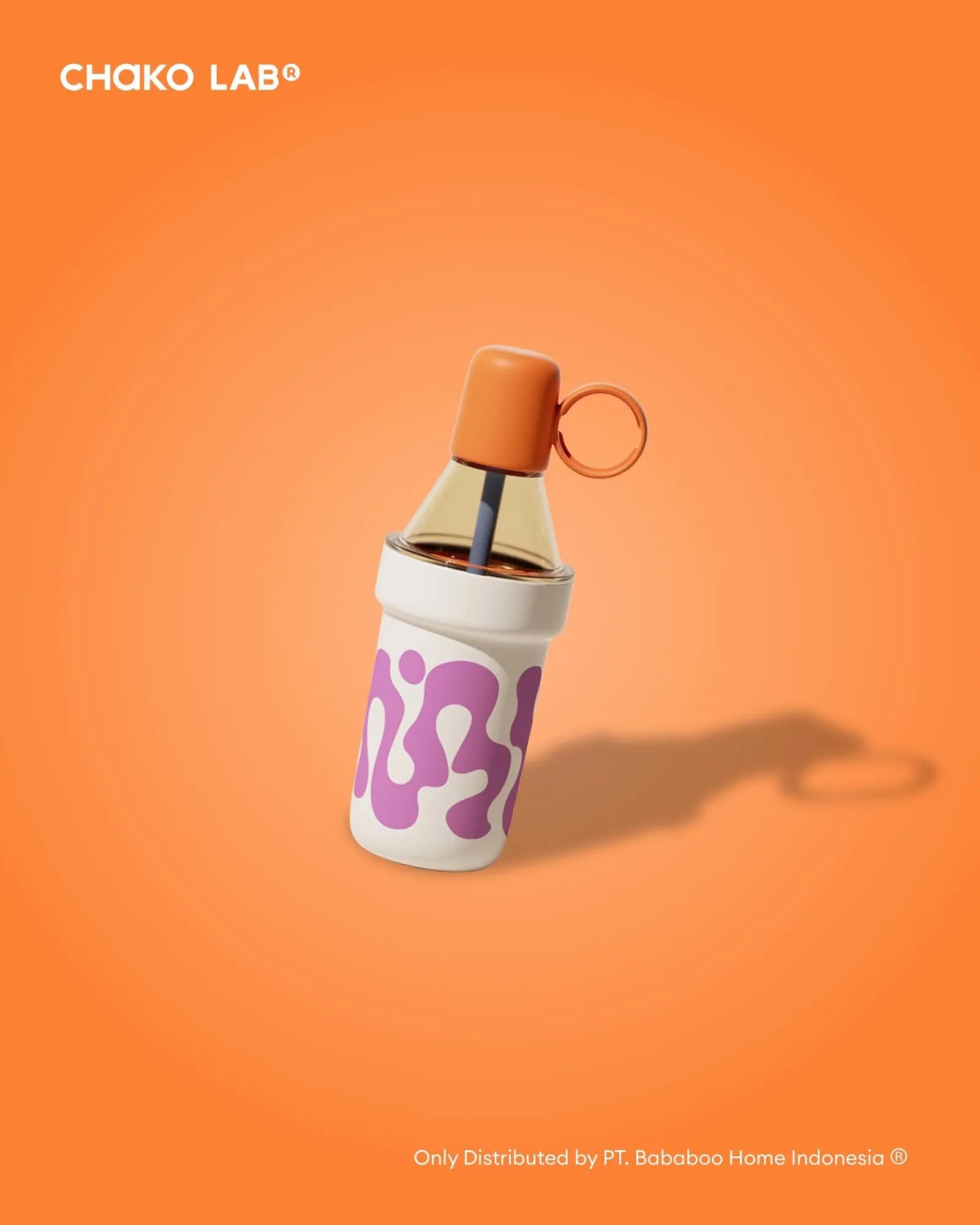 Popo Cold Brew Cup (750ml) - White Pink My Store