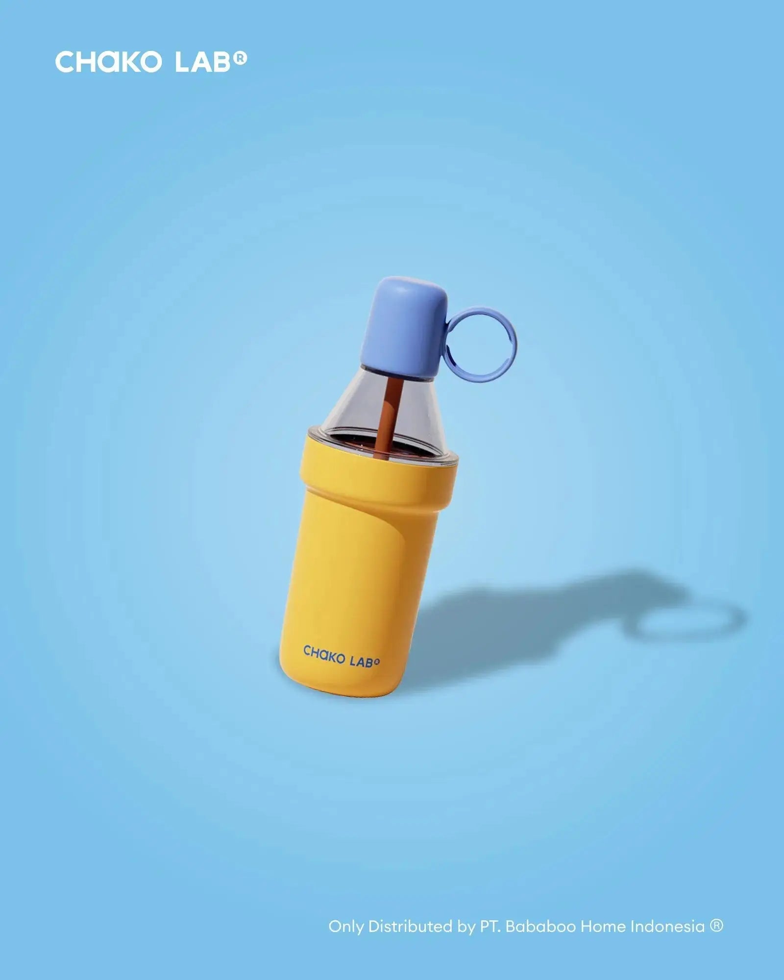 Popo Cold Brew Cup (750ml) - Yellow Blue My Store