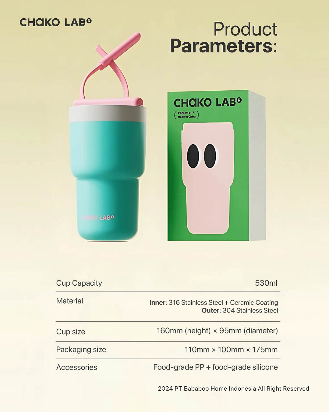 Twist Ceramic (530ml)