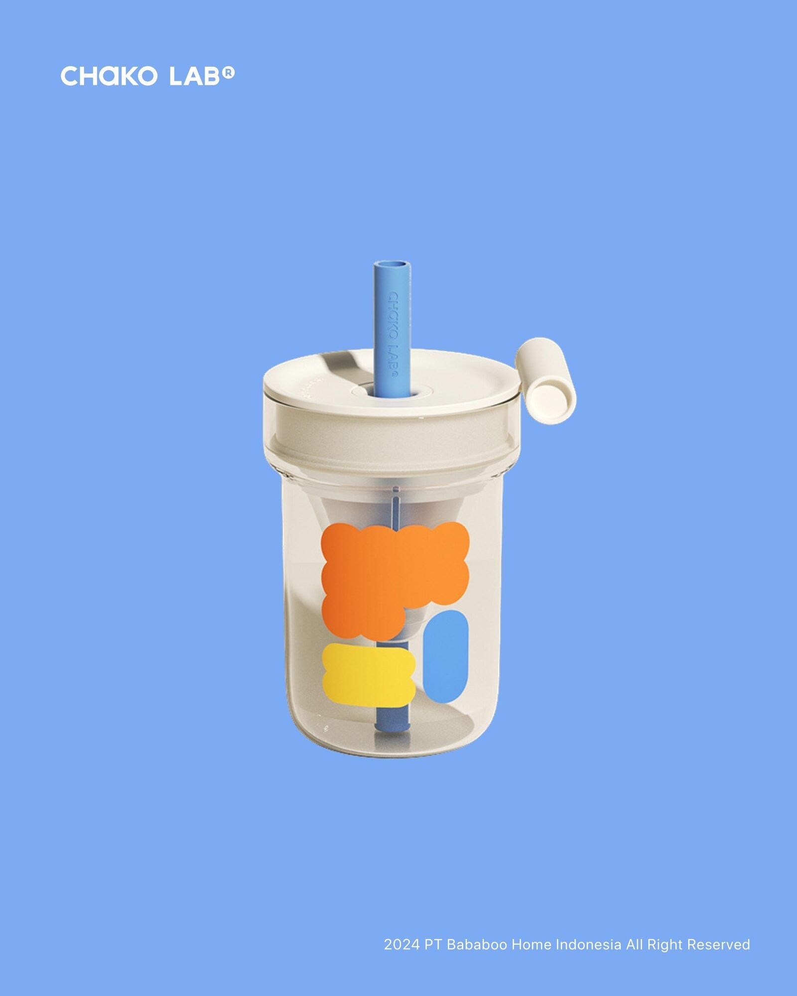 Funnel Glass 560ml - White