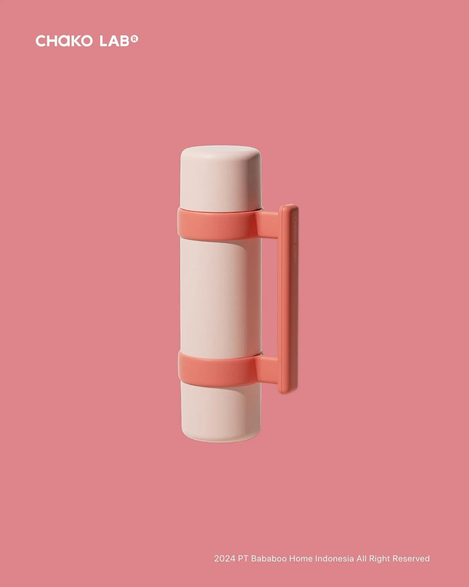 Sharing Thermos (1000ml) - Pink My Store