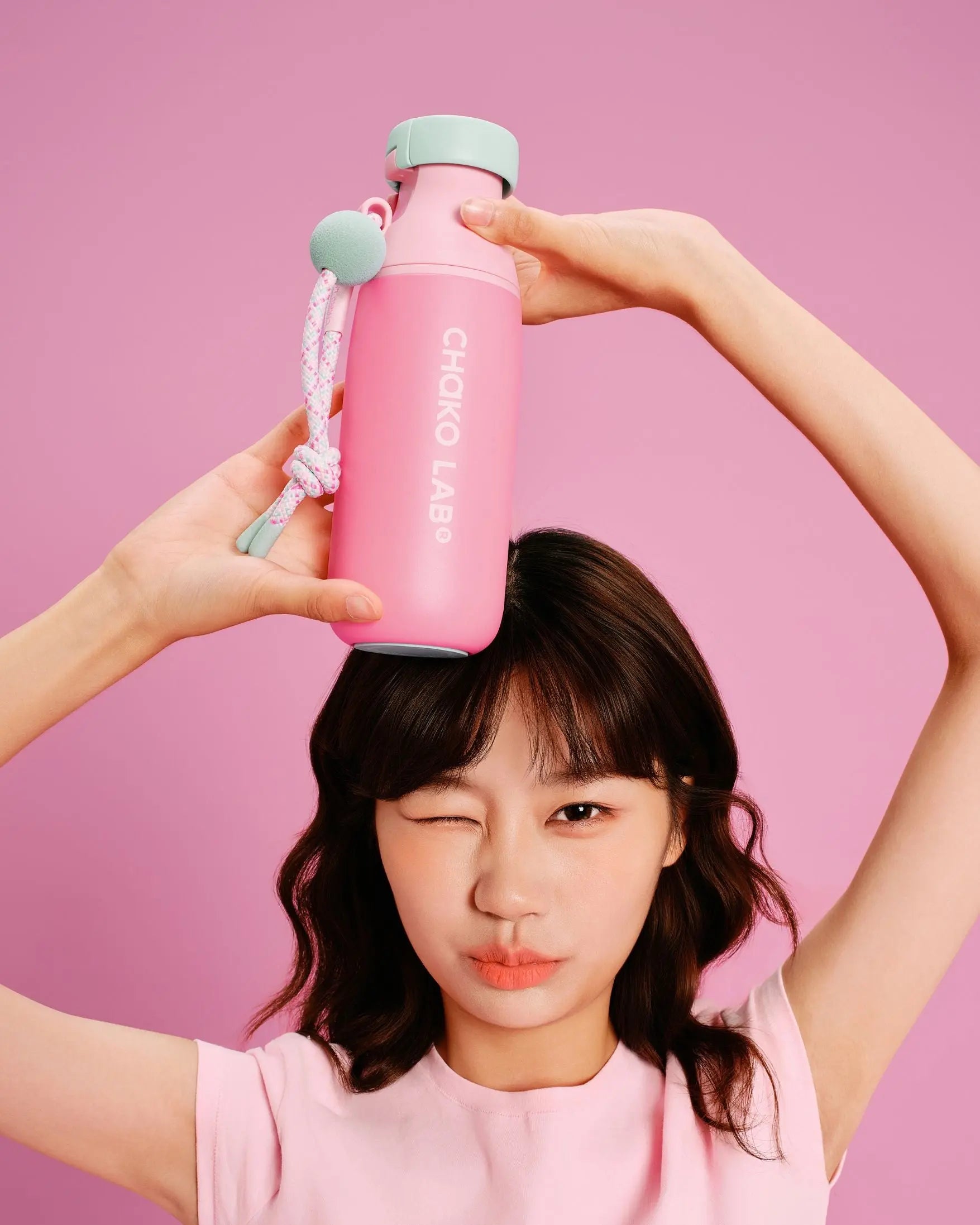 Bundling Milk Pod Ceramic 520ml - Cotton Candy + Taro Custard
