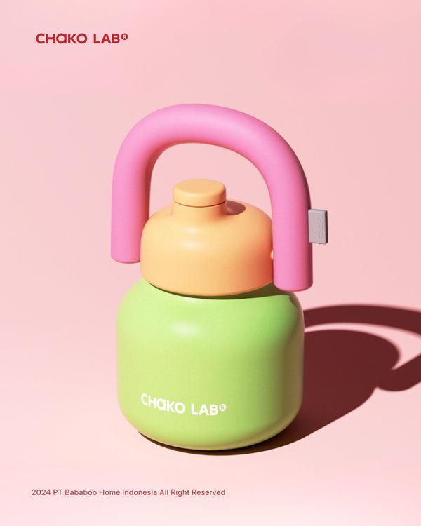 CHAKO LAB Linlin Vacuum Thermos 1000ml - Sweet Bonbons