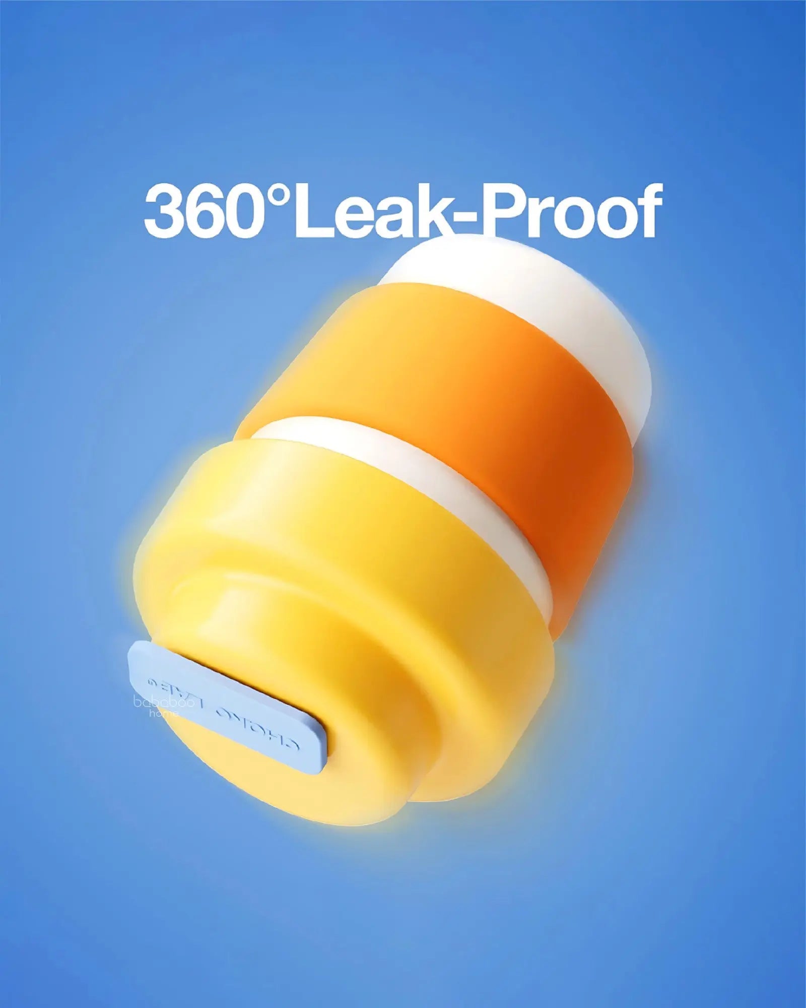 Coffee Cup Vacuum Thermos 330ml - Lemon Orange