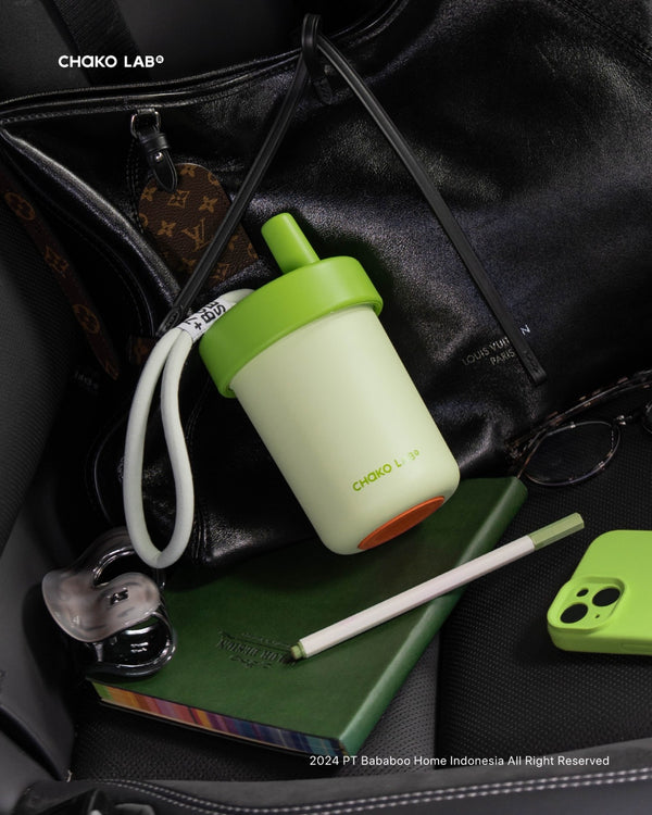 CHAKO LAB BOBO Vacuum Cup Insulated Thermos 485ml - Pistachio