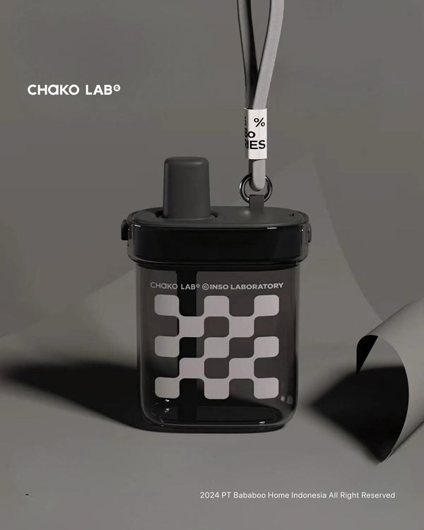 CHAKO LAB Bobo Tritan Square Cup 780ml - Black