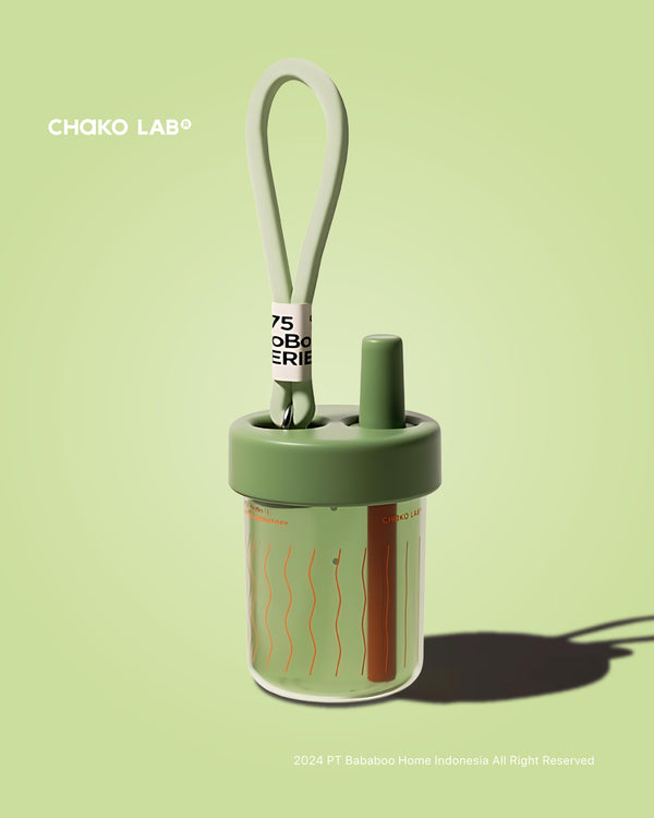 CHAKO LAB Bobo Tritan Cup 450 ml - Green