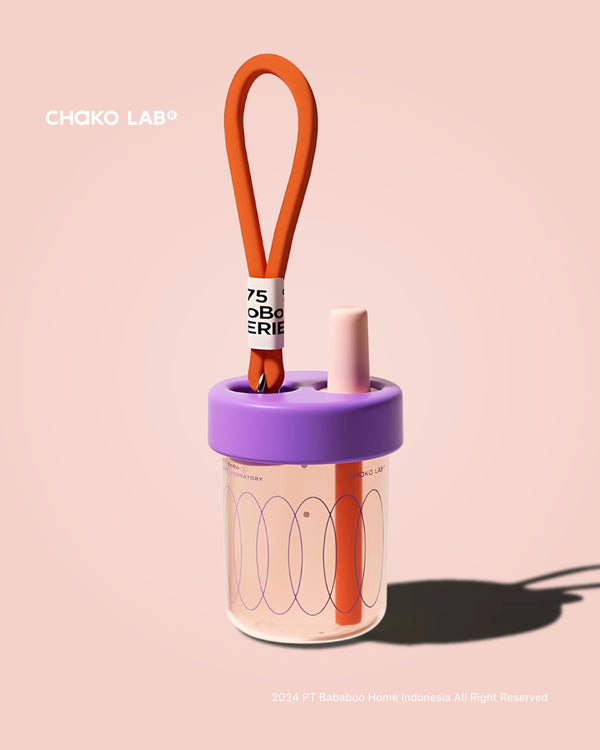 CHAKO LAB Bobo Tritan Cup 450 ml - Pink
