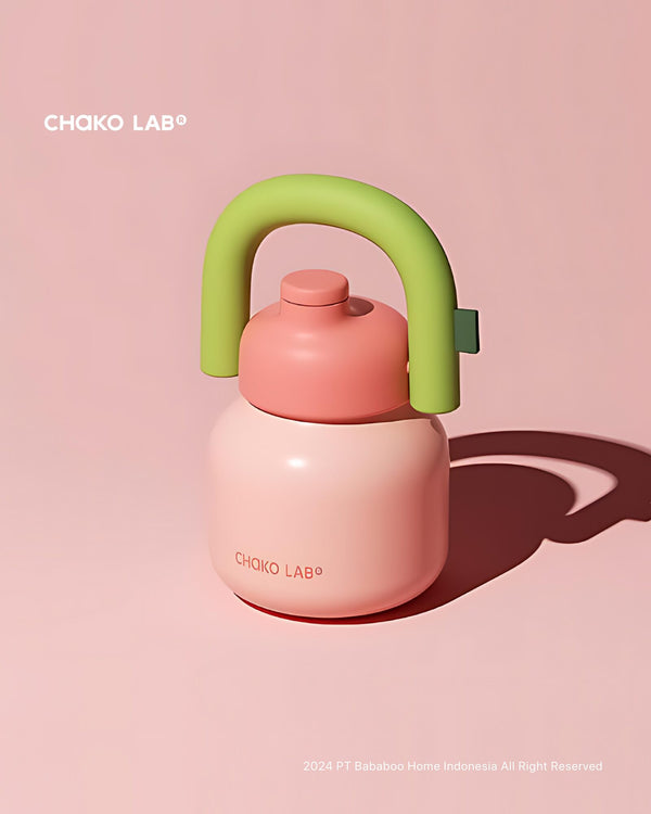 CHAKO LAB Linlin Vacuum Thermos 1000ml - Pink