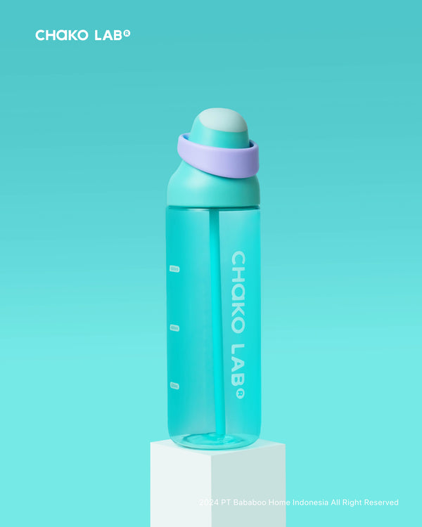 CHAKO LAB KaDa DoubleSip Tritan Cup 888ml - Blueberry Fizz