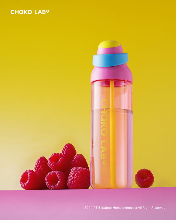 CHAKO LAB KaDa DoubleSip Tritan Cup 888ml - Berry Crush