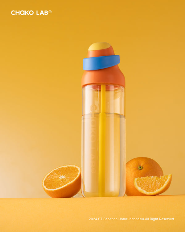 CHAKO LAB KaDa DoubleSip Tritan Cup 888ml - Sunkist Pop