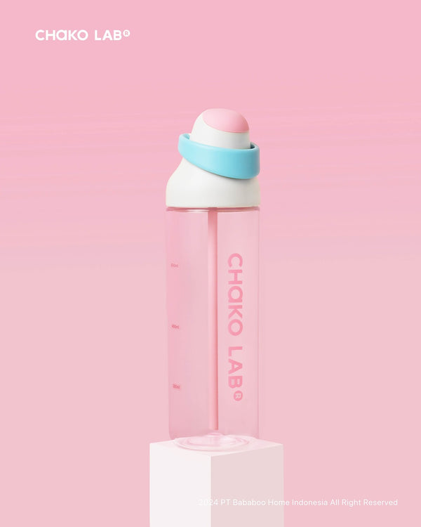 CHAKO LAB KaDa DoubleSip Tritan Cup 888ml - Strawberry Milk