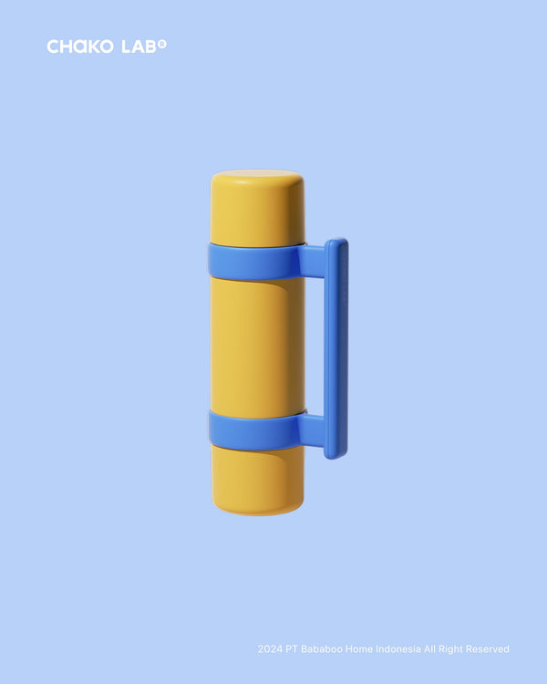 CHAKO LAB Sharing Thermos 1000ml - Yellow