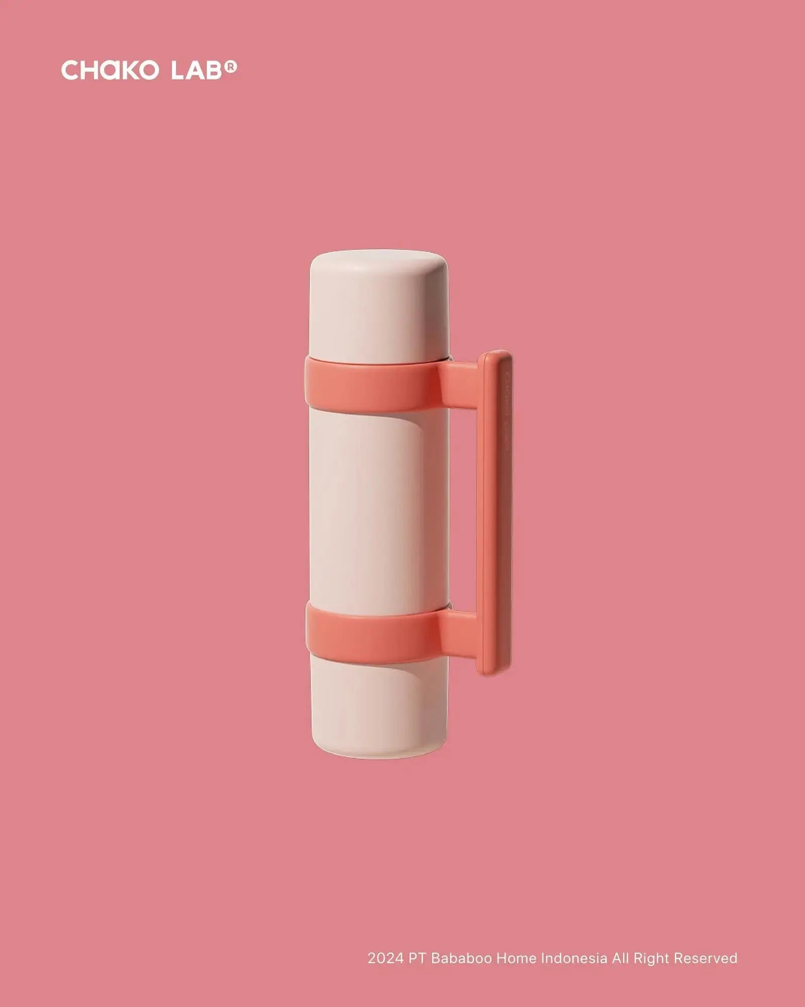 Sharing Thermos (1000ml) - Pink My Store